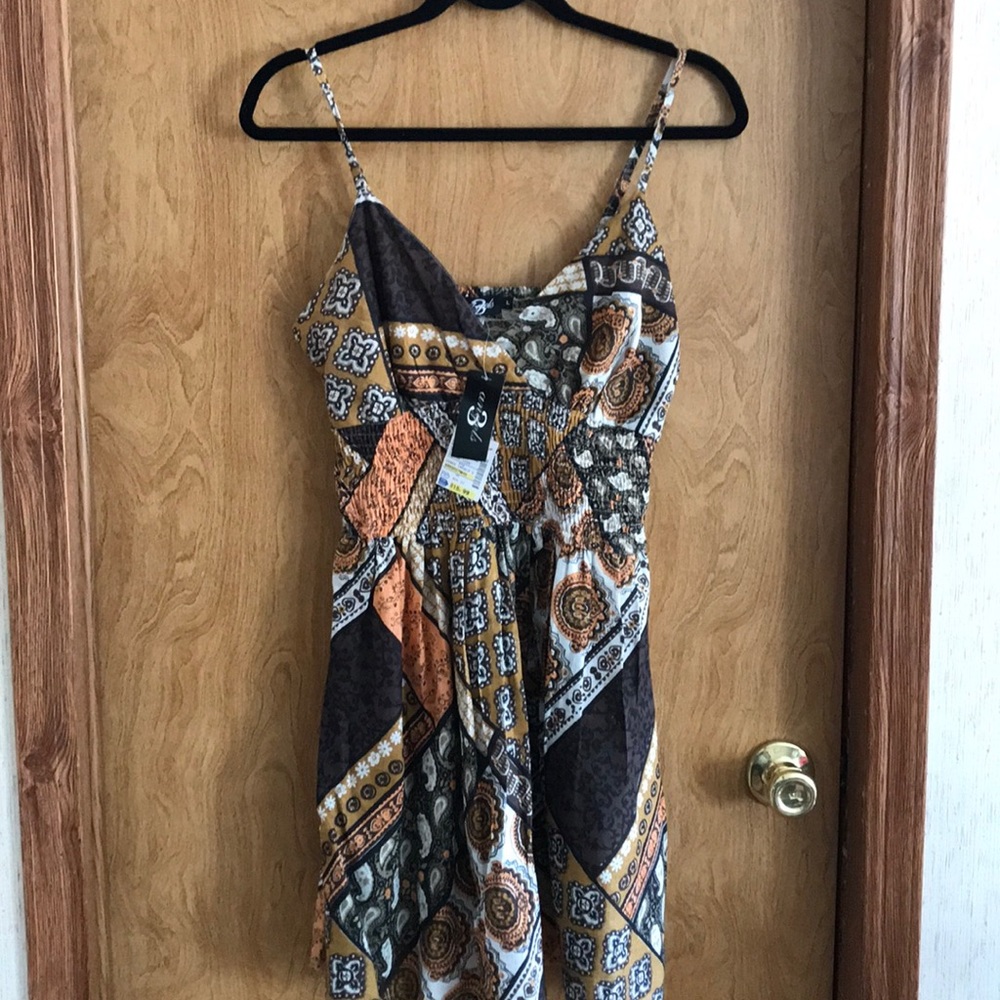 3 Angels Boho Print Camisole Top